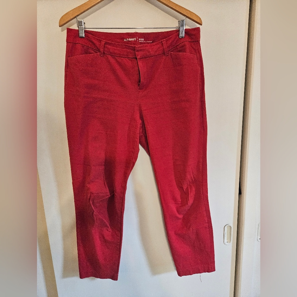Old Navy Women's Red Jeans